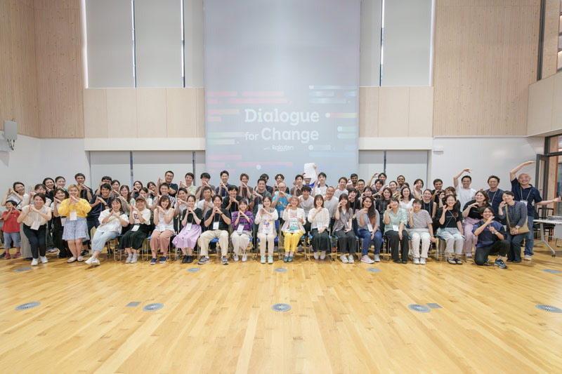 対話ワークショップ@長野県立大学キャンパス　全体集合写真